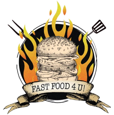 Logo Fast Food 4 U!
